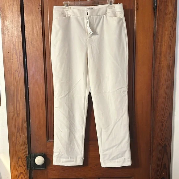 Coldwater Creek | Pants & Jumpsuits | Antique White Fully Lined Dress Pants  Coldwater Creek | Poshmark